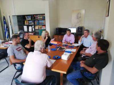 Αναστασόπουλος με Γιαννημάρα για ΕΣΠΑ και χωρικές επενδύσεις