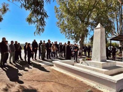 Τίμησαν τους Ελληνες και Αρμένιους εκτελεσθέντες στη “Γύρα” της Τριόδου