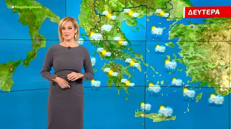 Τοπικές βροχές τη Δευτέρα - Αναλυτική πρόγνωση (Βίντεο)