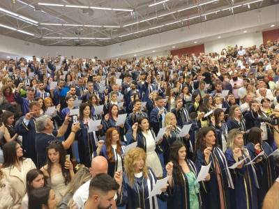 253 νέοι πτυχιούχοι χθες στο Πανεπιστήμιο