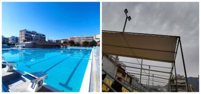 Τι θα γίνει με την τέντα στο Κολυμβητήριο;