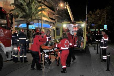 Ασκηση σεισμού στο κέντρο της Καλαμάτας