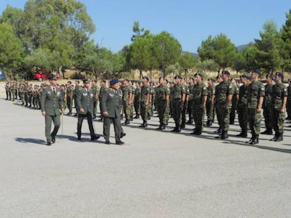 Παράδοση- παραλαβή και ορκωμοσία στο 9ο Σύνταγμα