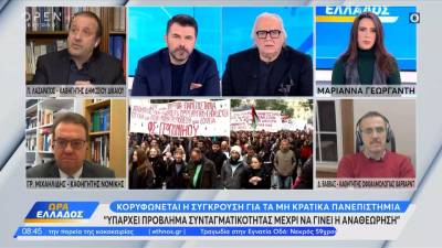 Κορυφώνεται η σύγκρουση για τα μη κρατικά Πανεπιστήμια (βίντεο)