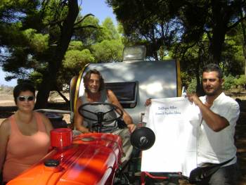 Με τρακτέρ από την Αυστρία στην… Τριφυλία (φωτογραφίες)