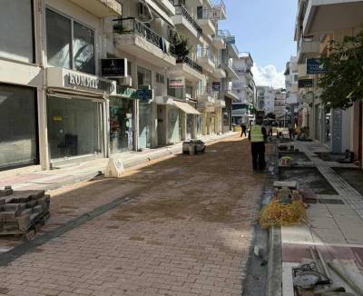 Καλαμάτα: Προχωρά το έργο των αστικών αναπλάσεων - Προς ολοκλήρωση οι οδοί Αντωνοπούλου και Χρ. Παγώνη