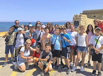 «Γεωργακοπούλειο» Δημοτικό Σχολείο Μεθώνης: Εκπαιδευτική εκδρομή στην Κρήτη
