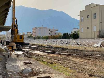 Σε εξέλιξη οι εργασίες στις αθλητικές εγκαταστάσεις της Καλαμάτας - Πότε επιστρέφουν αθλητές, σύλλογοι και πολίτες στο Δημοτικό Στάδιο