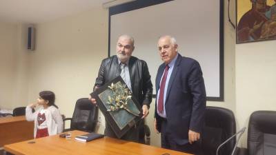 Ο Δήμος Τριφυλίας τίμησε τον Αντώνη Παρασκευόπουλο