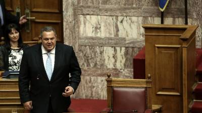 Π.Καμμένος: Ζήτησε ποινική δίωξη και άρση βουλευτικής ασυλίας για Μπαρμπαρούση