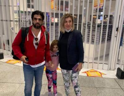Ξεκίνησε το ταξίδι ελπίδας για τη μικρή Αναστασία - Το μήνυμα του πατέρα της (Βίντεο)