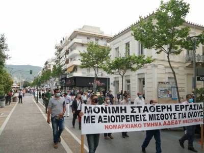 Καλαμάτα: Προετοιμασία για τον εορτασμό της Πρωτομαγιάς