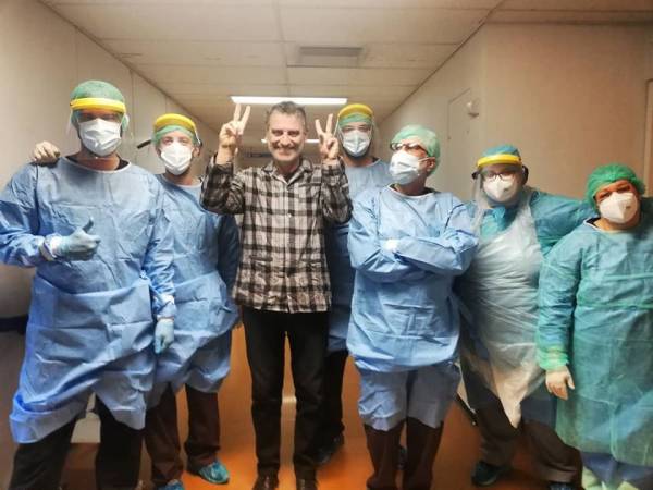 Εξιτήριο από το Νοσοκομείου Ρίου πήρε ο Σωτήρης Γεωργούντζος