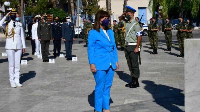 Στο Ναύπλιο η Κ. Σακελλαροπούλου για την επέτειο θανάτου του Καποδίστρια - Αφηγήθηκε την ιστορία του