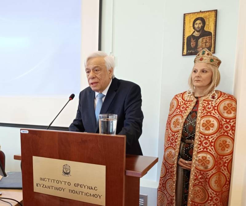 Παυλόπουλος: «Η διαχρονία του Βυζαντινού Πολιτισμού κατά τις γραμματολογικές και νομικές της διαστάσεις"