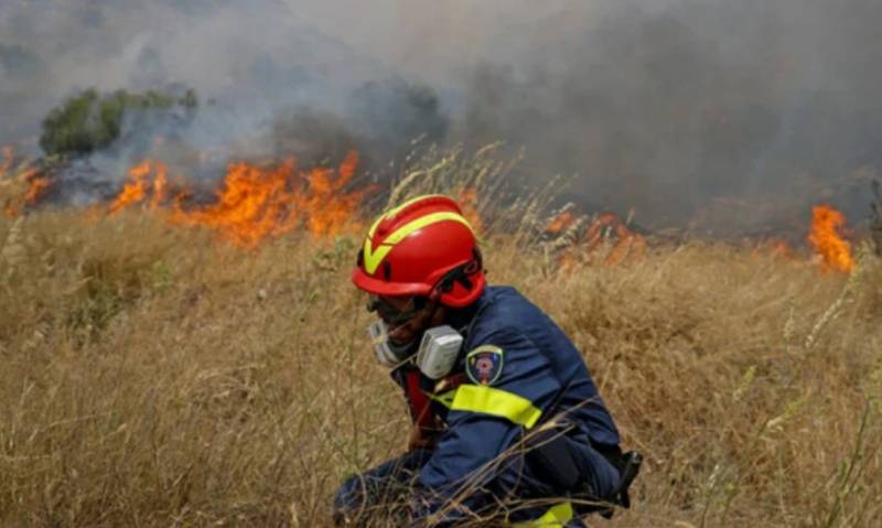 Έξι περιοχές στο «κόκκινο» για ακραίο κίνδυνο πυρκαγιάς την Τρίτη
