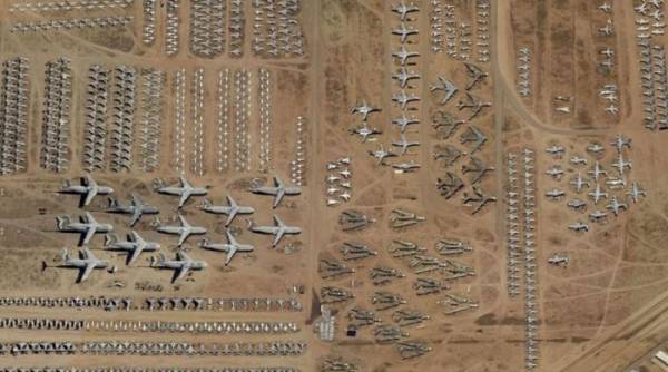 Το μεγαλύτερο νεκροταφείο μαχητικών αεροπλάνων στον κόσμο
