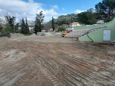 Άρχισαν ξανά εργασίες για το Ανοιχτό Θέατρο Καλαμάτας (βίντεο)