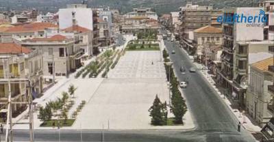 &quot;Ιστορικές διαδρομές&quot; στην κεντρική πλατεία Καλαμάτας (βίντεο)