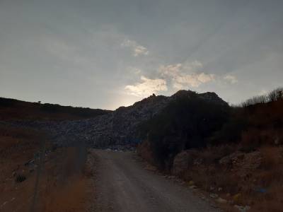 Τριφυλία: Αναστάτωση από φωτιά στο σκουπιδότοπο στο Αλιμάκι