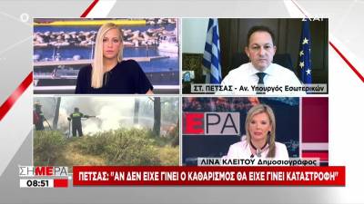 Στ. Πέτσας: &quot;Πρωτοφανής σε διάρκεια θα είναι ο καύσωνας&quot; (βίντεο)