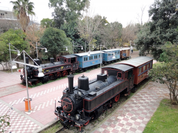 Περίφραξη του υπαίθριου μουσείου τρένων στο Πάρκο προτείνει ο Σύλλογος Φίλων Σιδηροδρόμου Μεσσηνίας