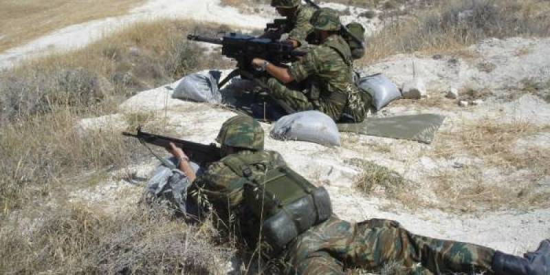 Εκπαιδευτική άσκηση στο πεδίο βολής Καλαμάτας