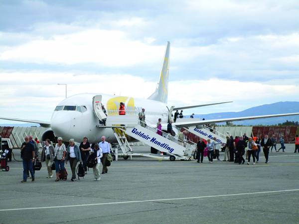 Αύξηση 100% στις αφίξεις τουριστών από Δανία στο αεροδρόμιο Καλαμάτας