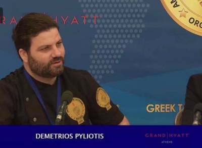 Νέα διάκριση για τον Καλαματιανό σεφ Δημήτρη Πυλιώτη