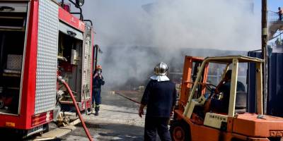 Σε πλήρη εξέλιξη πυρκαγιά στο Δίλοφο Φαρσάλων