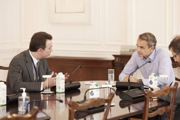 Στο Μαξίμου ο CEO της Enagás – Τι συζήτησαν με τον πρωθυπουργό