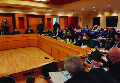 Ο Βασιλόπουλος στη συνάντηση του Δικτύου Μπλε Δήμων