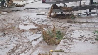 Μήνυμα του 112 στους κατοίκους στο Σωτήριο Λάρισας για απομάκρυνση από την περιοχή