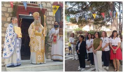 Εορτασμός στο εκκλησάκι του Νοσοκομείου Κυπαρισσίας