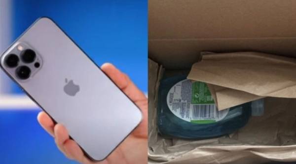 Λονδίνο: Πλήρωσε 1.800 ευρώ για το iPhone 13 Pro Max και παρέλαβε… ένα κρεμοσάπουνο