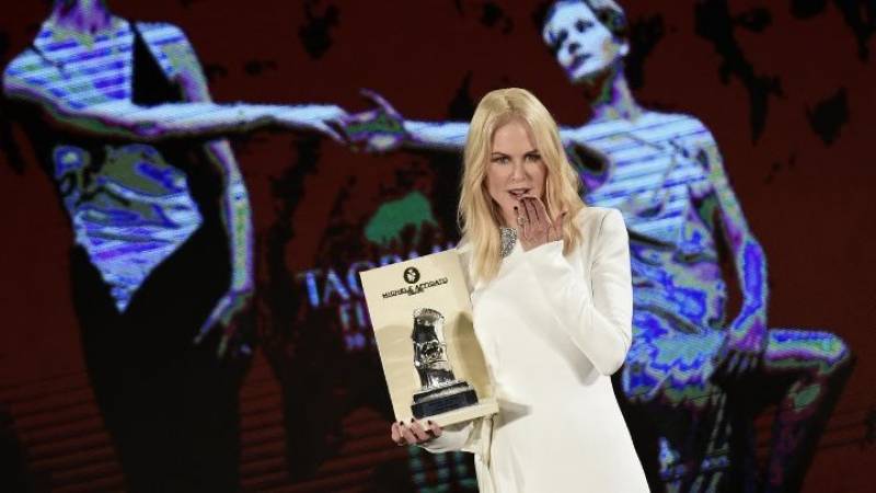 Η Νικόλ Κίντμαν τιμήθηκε με το βραβείο Taormina Arte Award