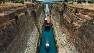 Διώρυγα Κορίνθου: Η επιστροφή του στρατηγικού περάσματος της Μεσογείου