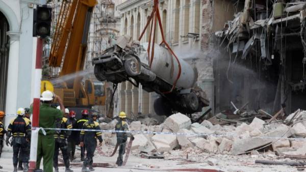 Έκρηξη σε ξενοδοχείο στην Κούβα: 22 νεκροί, πάνω από 70 τραυματίες