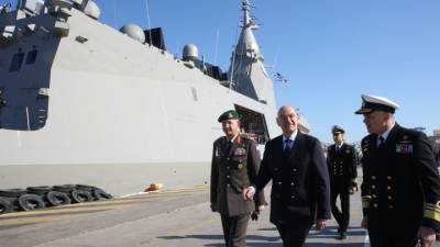 Διμερής συνάντηση Ν. Δένδια με την Γαλλίδα ομόλογό του