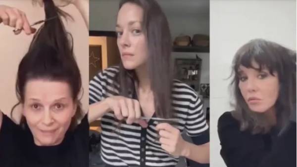 Αλληλεγγύη στις Ιρανές: Γαλλίδες καλλιτέχνιδες κόβουν τα μαλλιά τους