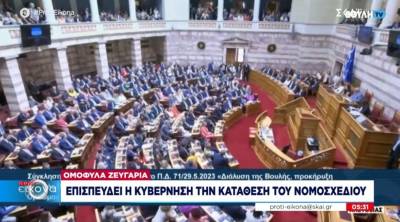 Ομόφυλα ζευγάρια: Επισπεύδει η κυβέρνηση την κατάθεση του νομοσχεδίου (Βίντεο)