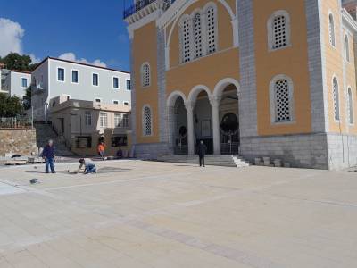 Μια ακόμα παράταση για την ανάπλασης της πλατείας Υπαπαντής