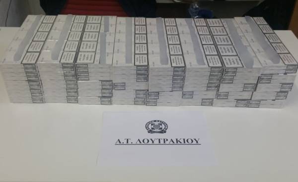 Σύλληψη για 400 πακέτα λαθραίων τσιγάρων στο Ξυλόκαστρο