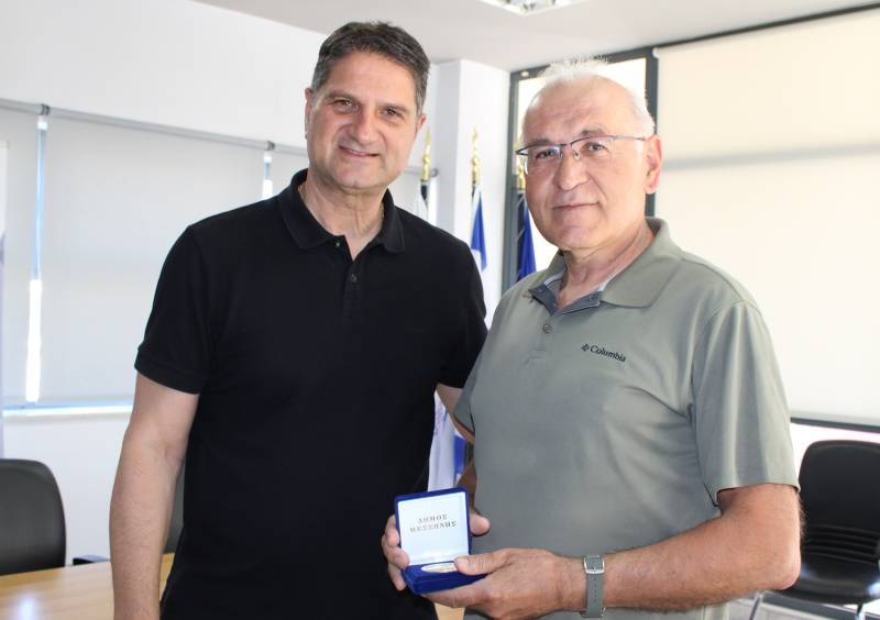 Στο Δήμαρχο Μεσσήνης ο αντιπρόεδρος του Ελεγκτικού Συνεδρίου