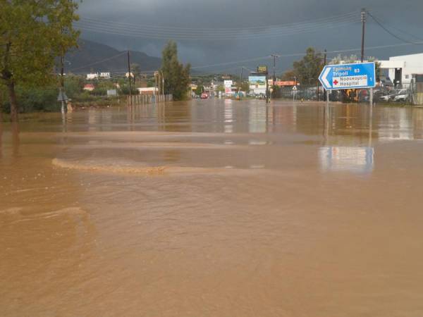 Στήριξη ζητεί ο Νίκας για να κηρυχθεί ο Δήμος Καλαμάτας πλημμυριόπληκτος