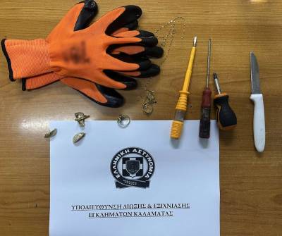 Συνελήφθησαν 3 Ρομά για κλοπή σπιτιού στη Μεσσήνη