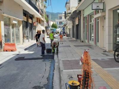 Εκπτωση σε εργολάβους 5 έργων του Δήμου Καλαμάτας