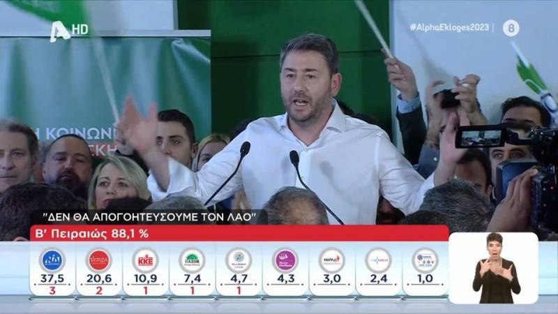 Ανδρουλάκης: &quot;Το ΠΑΣΟΚ ο μοναδικός γνήσιος αντίπαλος της ΝΔ, δεν θα απογοητεύσουμε το λαό&quot; (βίντεο)
