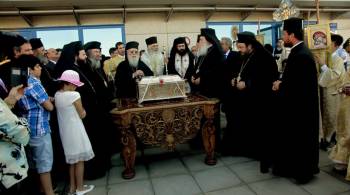 Φίλης: Εμπόριο λειψάνων η μεταφορά του σκηνώματος της Αγίας Βαρβάρας