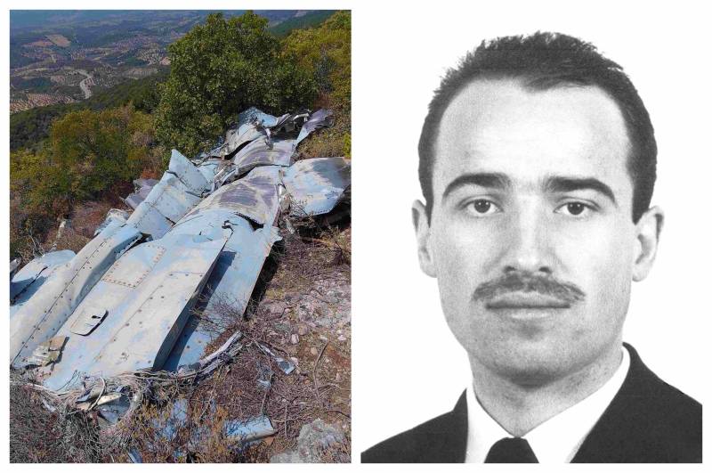 Αμπελόκηποι - Πλατανόβρυση: Αναμηστική στήλη για τον Γάλλο πιλότο Raphaël Chapalain